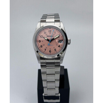 Custom Seiko Mod • Salmon Field Explorer Acrylic Glass • 36mm
